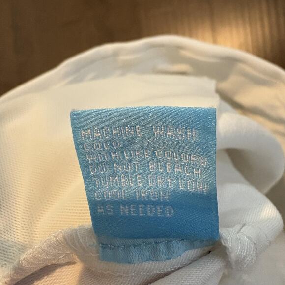 J.McLaughlin Shorts Womens 6 White Bermuda Pull On Stretch Back Pockets Comfort - Picture 10 of 11